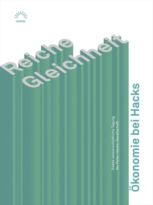 cover image of "Reiche Gleichheit"--Ökonomie bei Hacks